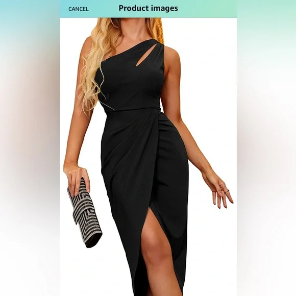 Zalalus | Dresses | Black Cocktail Dress From Amazon Size Large | Poshmark
